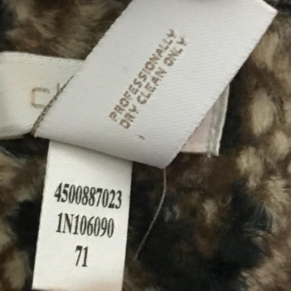 Chico’s zip up blazer jacket | Animal print - Picture 4 of 8